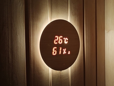 Цифровой термометр для сауны Cariitti Aspectu