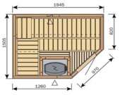 HARVIA Сауна Variant S2015R