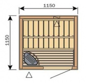 HARVIA Сауна Variant S1212