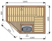 HARVIA Сауна Variant S2015L