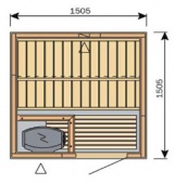 HARVIA Сауна Variant S1515
