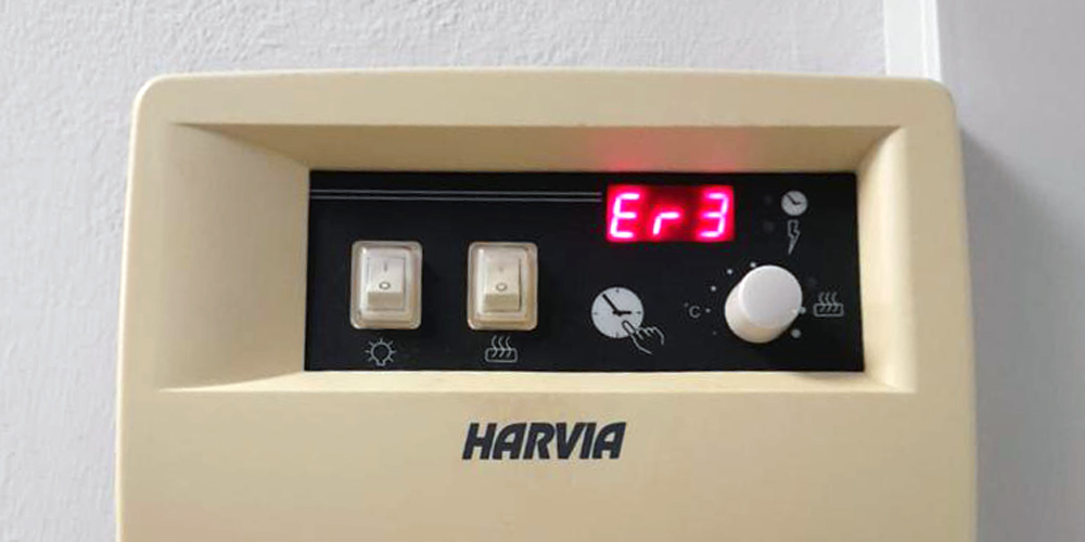 Коды неисправностей пультов управления HARVIA и SAWO