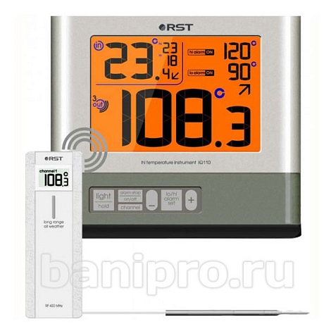 Электронный термометр для бани и сауны
