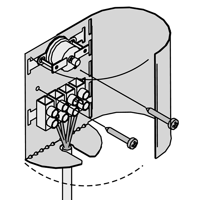 HARVIA Датчик температуры ZSM-255 с защитным термостатом